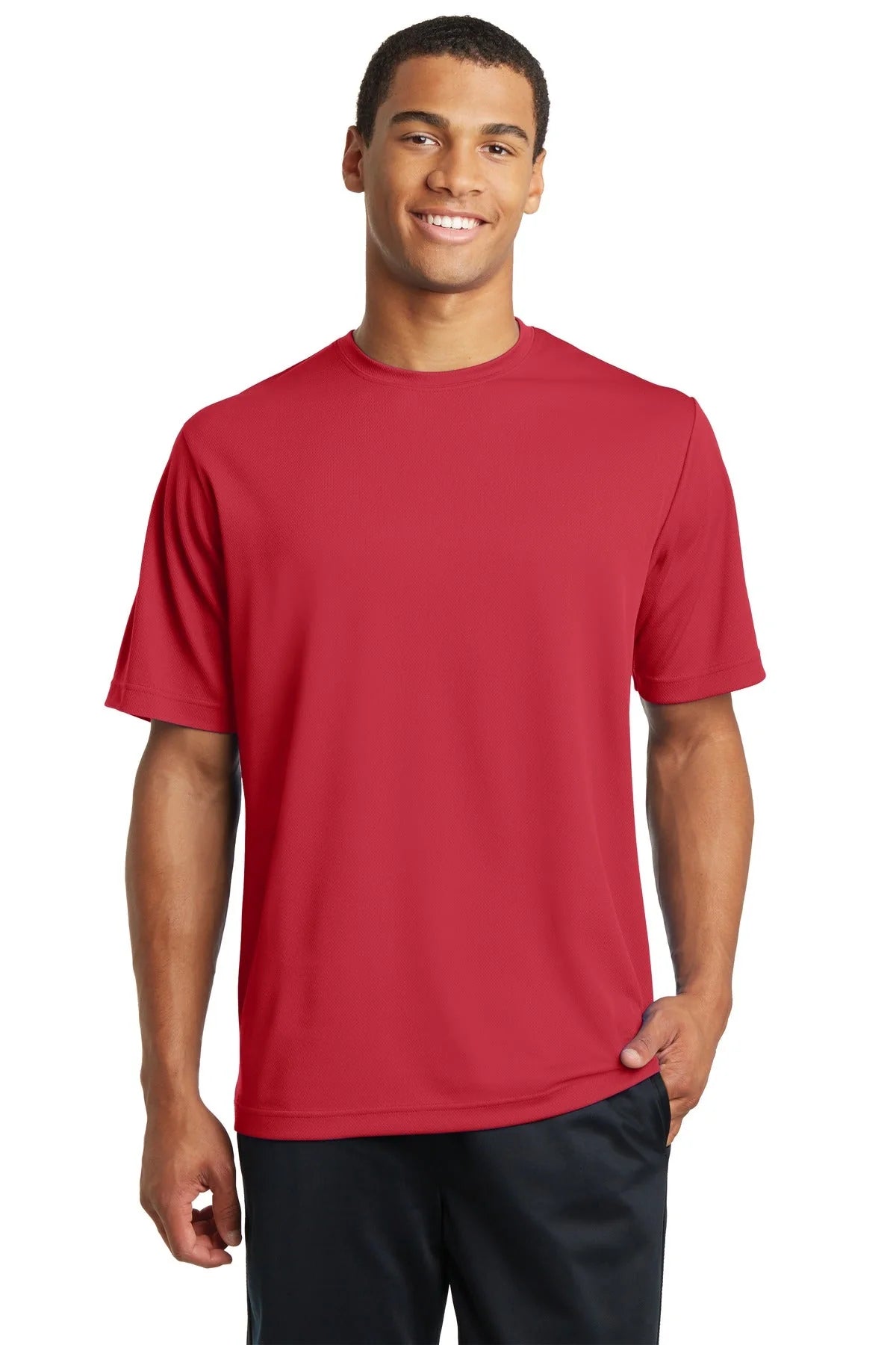Sport Tek PosiCharge RacerMesh Tee ST340 True Red