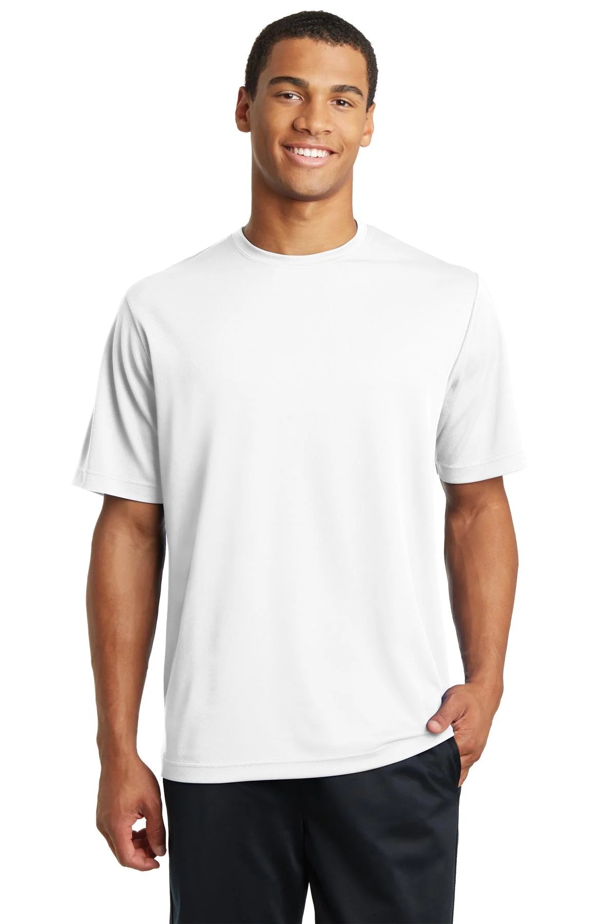 Sport Tek PosiCharge RacerMesh Tee ST340 White