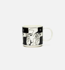 Whisper Mug White Black