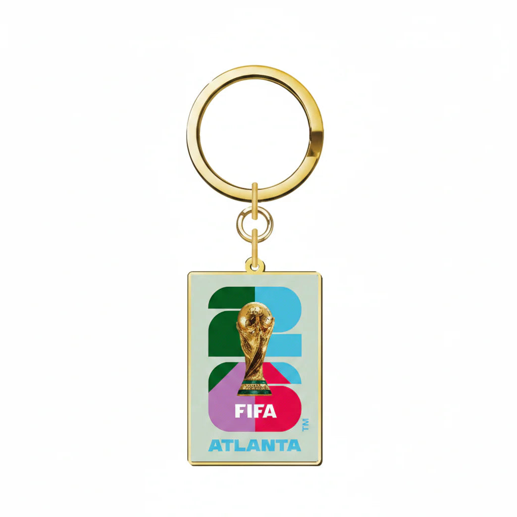 World Cup 2026 USA Host Cities 2D Keychain Atlanta