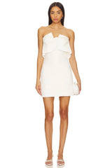 Misha Aria Mini Dress - Ivory