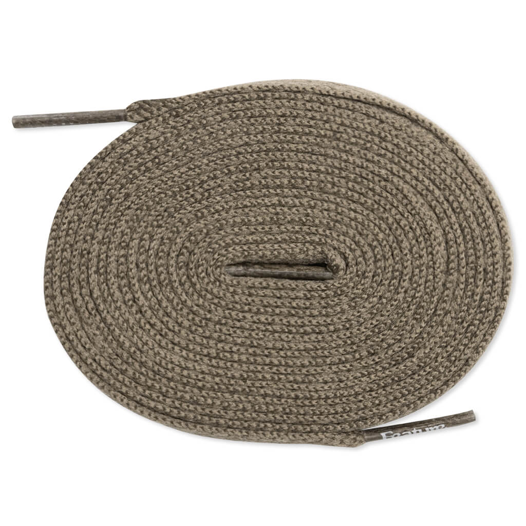 Flat Shoe Laces Tobacco