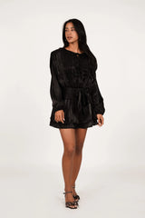 Sarelia – Satin Mini Dress