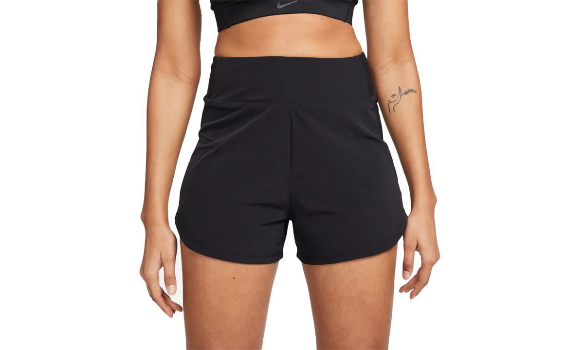 DRI-FIT BLISS FITNESS HIGH-WAISTED 3" BRIEF-LINED SHORTS WMNS"Black" DX6018 010