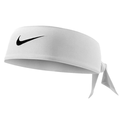 Nike Dri Fit Head Tie 20 White Black