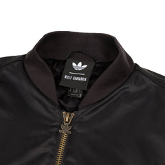 x Willy Chavarria Satin Bomber Jacket