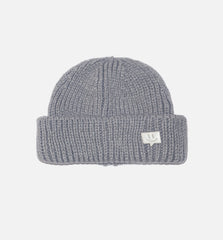Enamel Pin Beanie Grey Mens Hat Grey