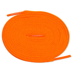 Flat Shoe Laces Neon Orange