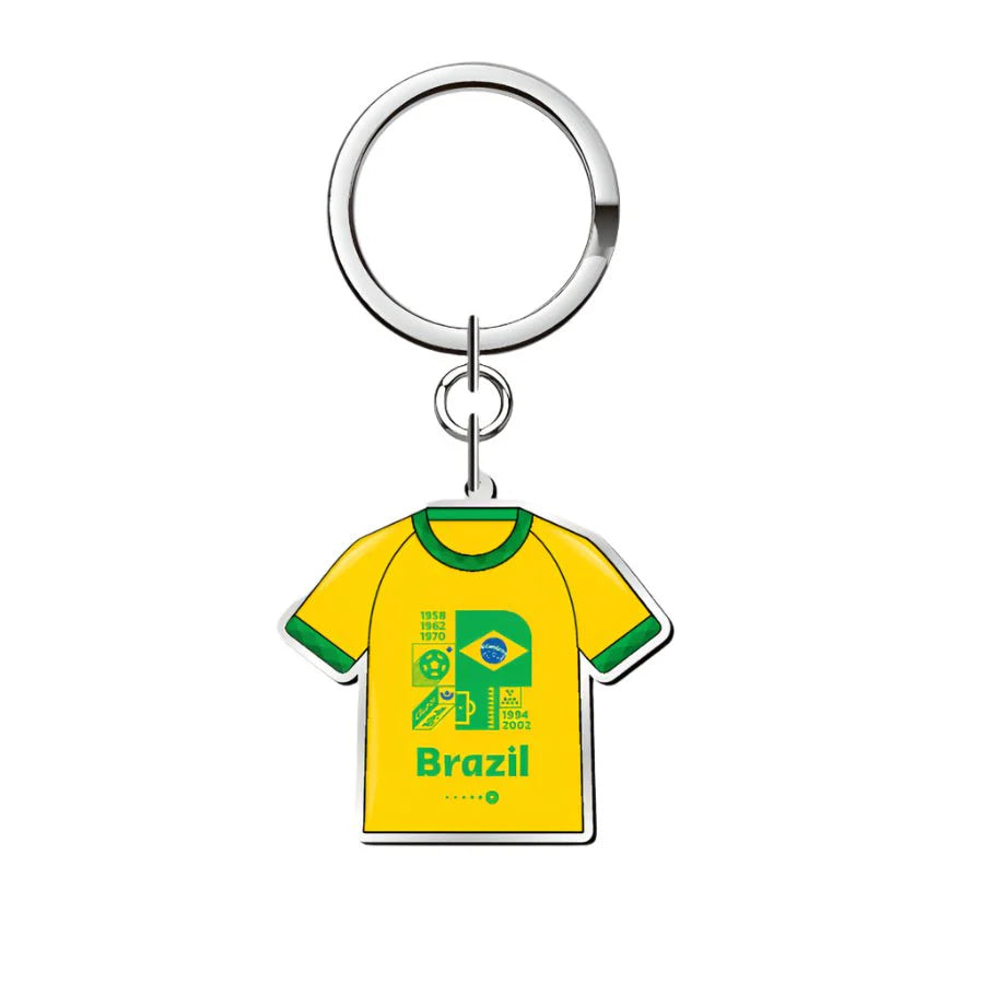 FIFA World Cup 2022 Qatar National Pride Keychain Brazil