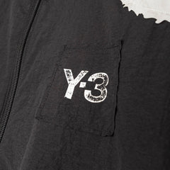 Y-3 Raw Edge 3 Stripes Nylon Shell Jacket