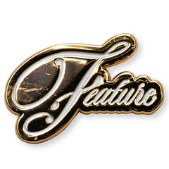 Script Pin Gold