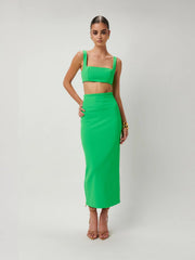 Leo Crop - Lush Green