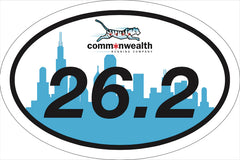 Commonwealth Running Company 262 Sticker