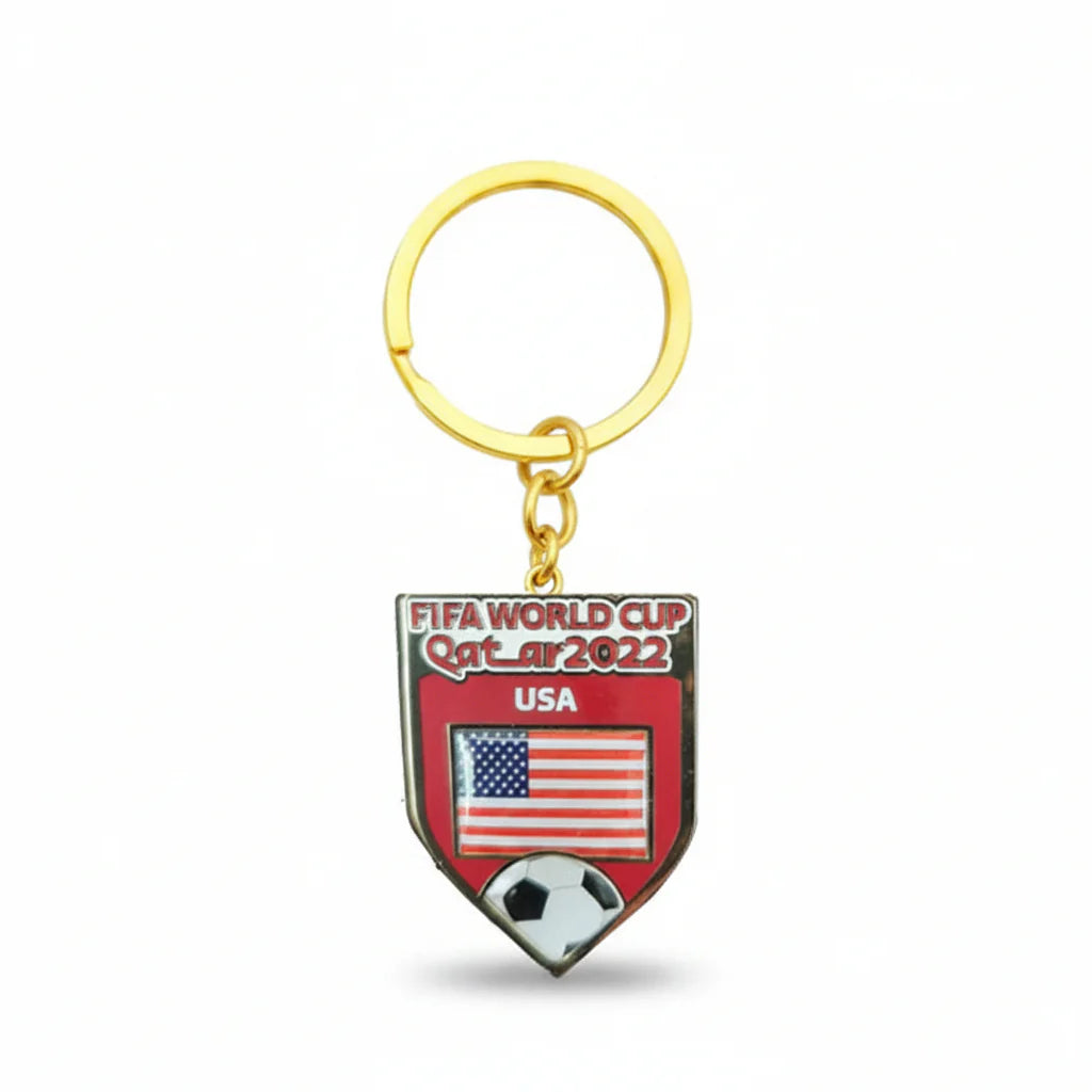 FIFA World Cup Qatar 2022 Country Flag Keychain USNT