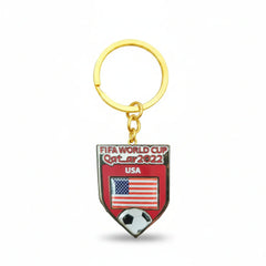FIFA World Cup Qatar 2022 Country Flag Keychain USNT
