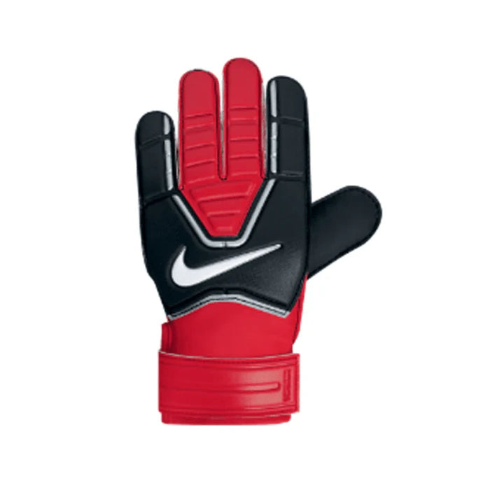 Nike Kids Jr Grip Goalkeeper Gloves Black Red