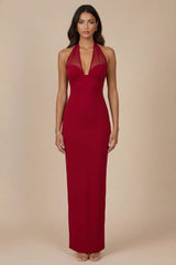 Sable Gown - Crimson