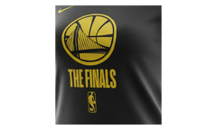 NBA Golden State Warriors The Finals Big Logo V-Neck Tee WMNS"Black" W21548 BLK