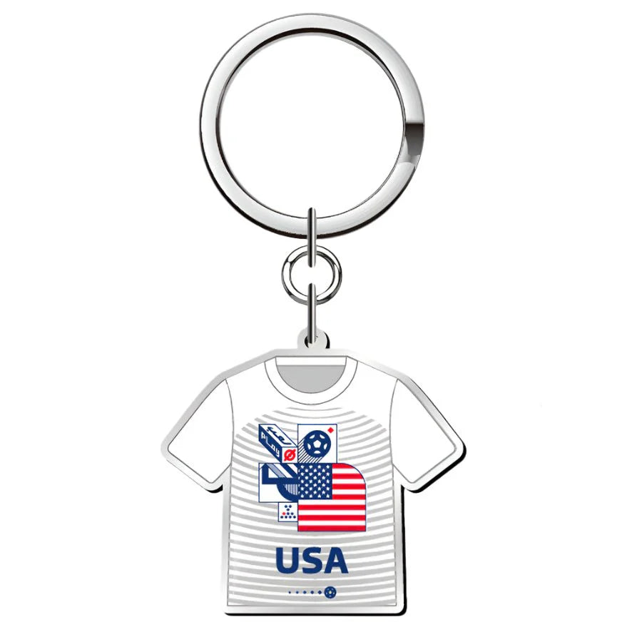 FIFA World Cup 2022 Qatar National Pride Keychain USA USNT