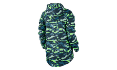 Tech Fleece Camo Windrunner Jacket WMNS"Stratus Blue/ Ghost Green" 687611 482