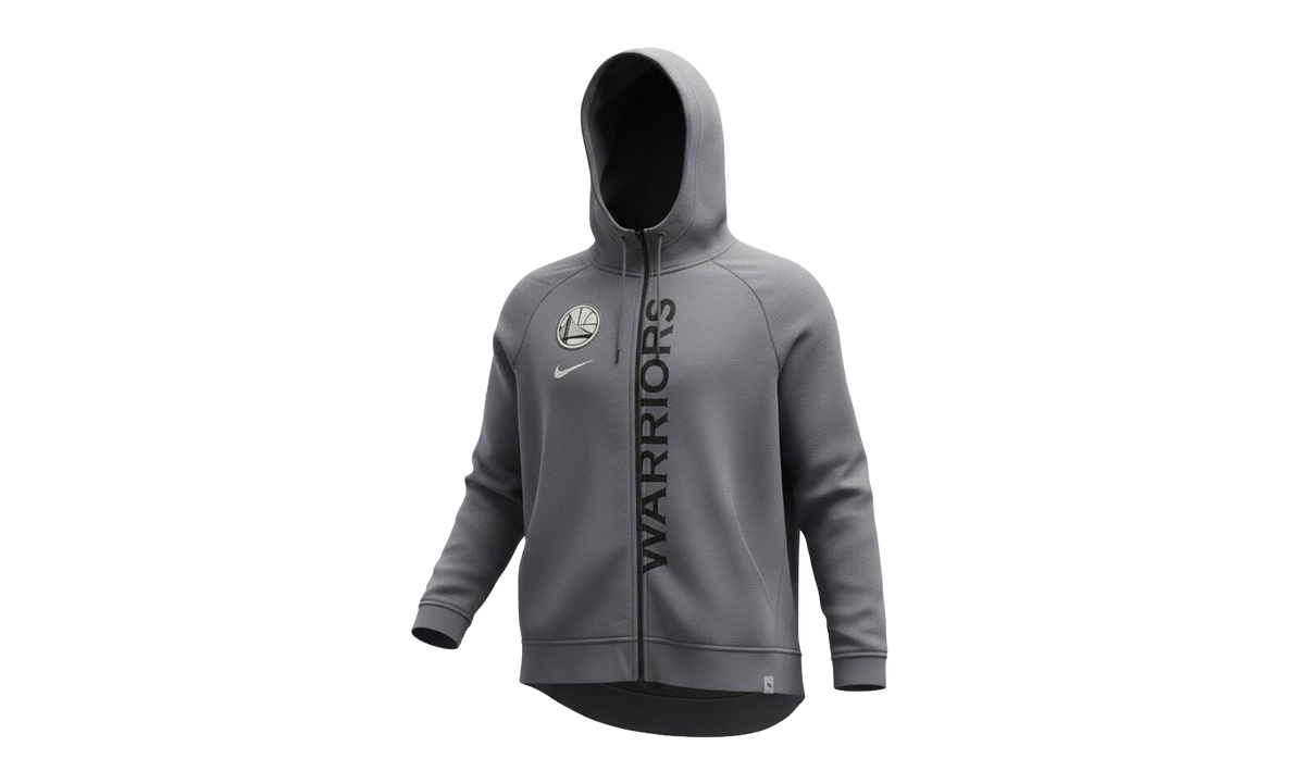 NBA Golden State Warriors Hoodie Full Zipper WMNS"Gray" 862220 036