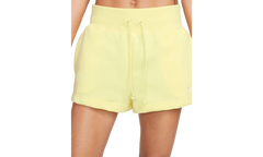 PHOENIX FLEECE HIGH-RISE SHORTS WMNS"Lemon" FD1409 706