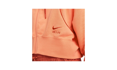 Air Womens Full-zip Hoodie WMNS"ORANGE" DQ6579 871