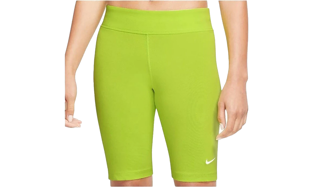 SPORTSWEAR ESSENTIAL MID-RISE BIKE SHORTS WMNS"Atomic Green" CZ8526 321