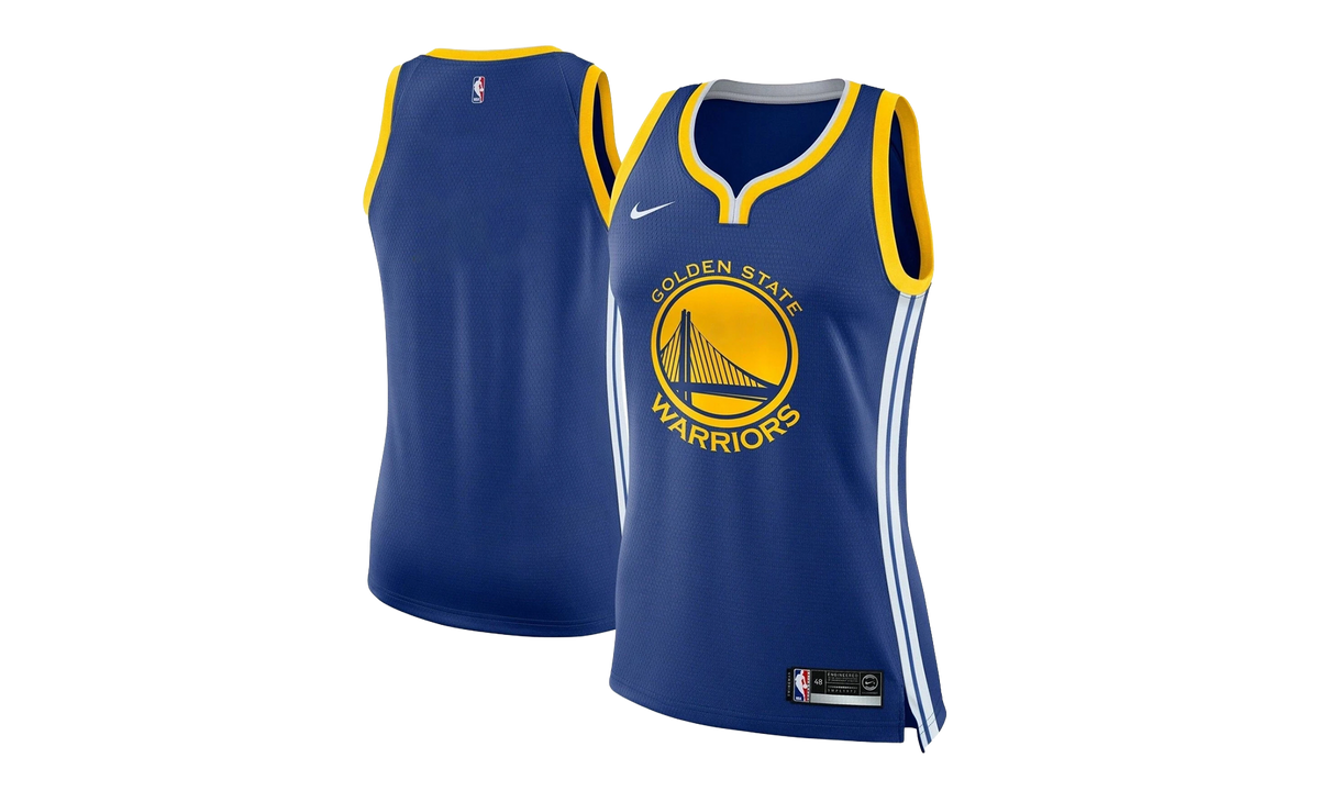 NBA GS Warriors Icon Swingman Jersey WMNS"Rush Blue" 904180 495